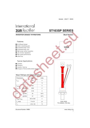 ST103S04PFL0 datasheet  